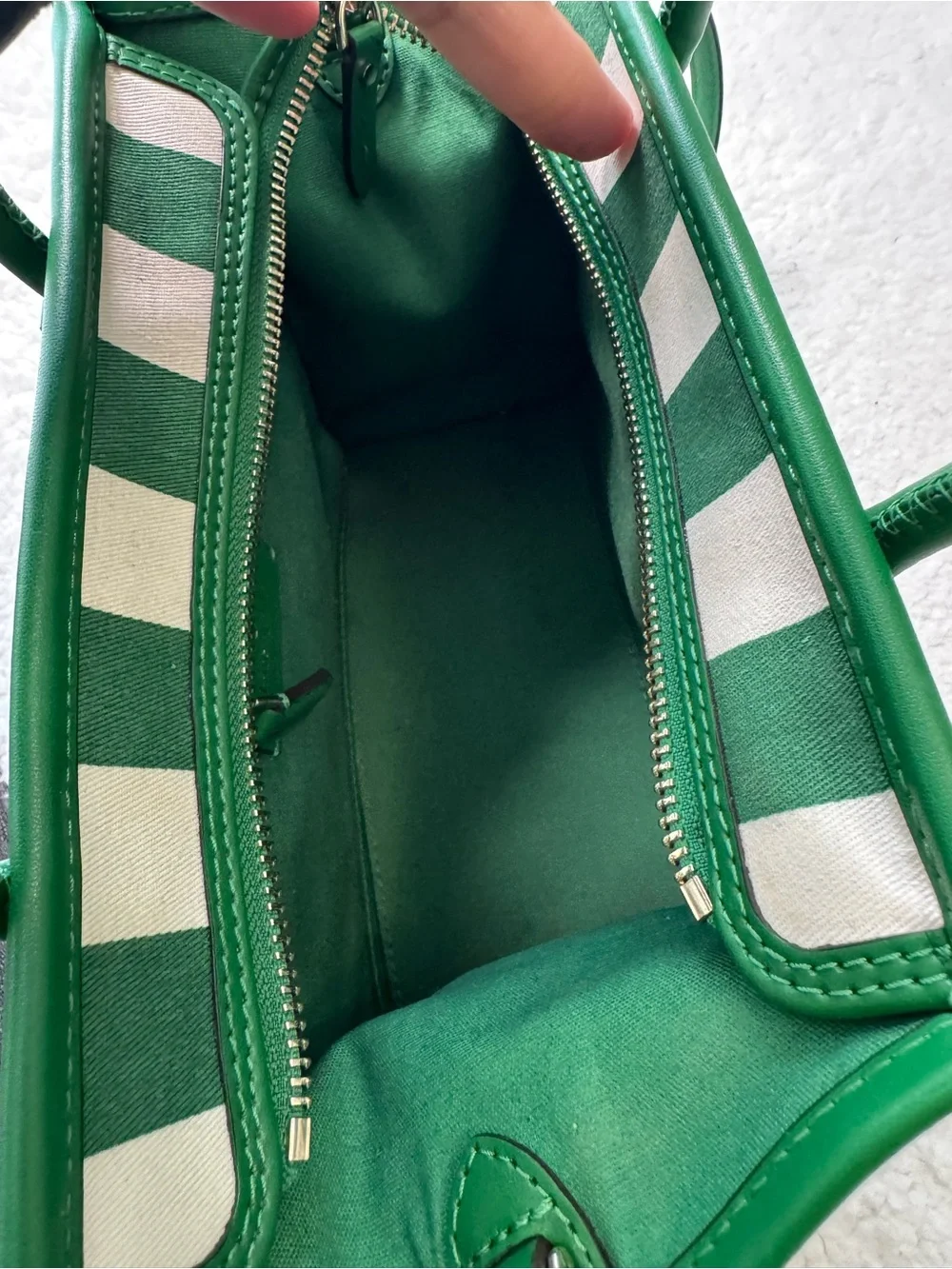 kate spade compact striped